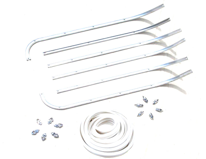 Vespa VNA VNB VBA VBB 152L2 Sportique Floor Runner Kit - White