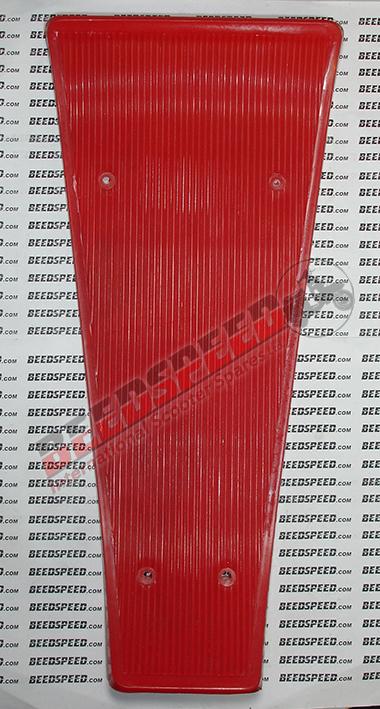 Vespa - Bridge Piece Centre Mat - Plastic Red - PK, PKXL