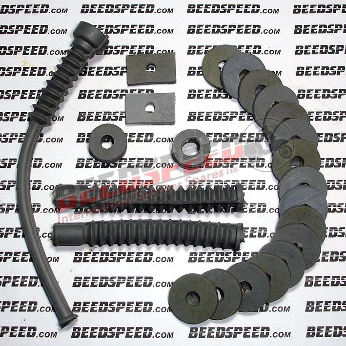 Lambretta - Rubber Kit - Small Rubber Grommets - Series 2 - Grey