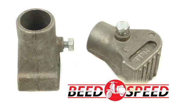 Vespa - Centre Stand - Feet Metal - 22mm - Squared - Silver/Bare Metal
