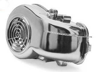 Automatic - Flywheel Fan Cover - Minarelli Horizontal Engines- Chrome