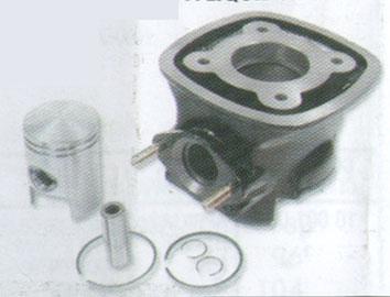 Cylinder Kit - 50cc - Standard - Genuine - 40mm - Gilera/Piaggio LC