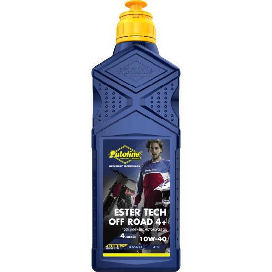 Oil - Putoline -Ester Tech Off Road 4+ Four Stroke Oil Fully Synth - 1Litr