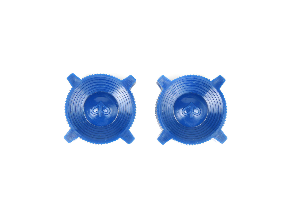 Vespa Cuppini Rear Crash Bar Replacement Plastic Screws - Blue - M8