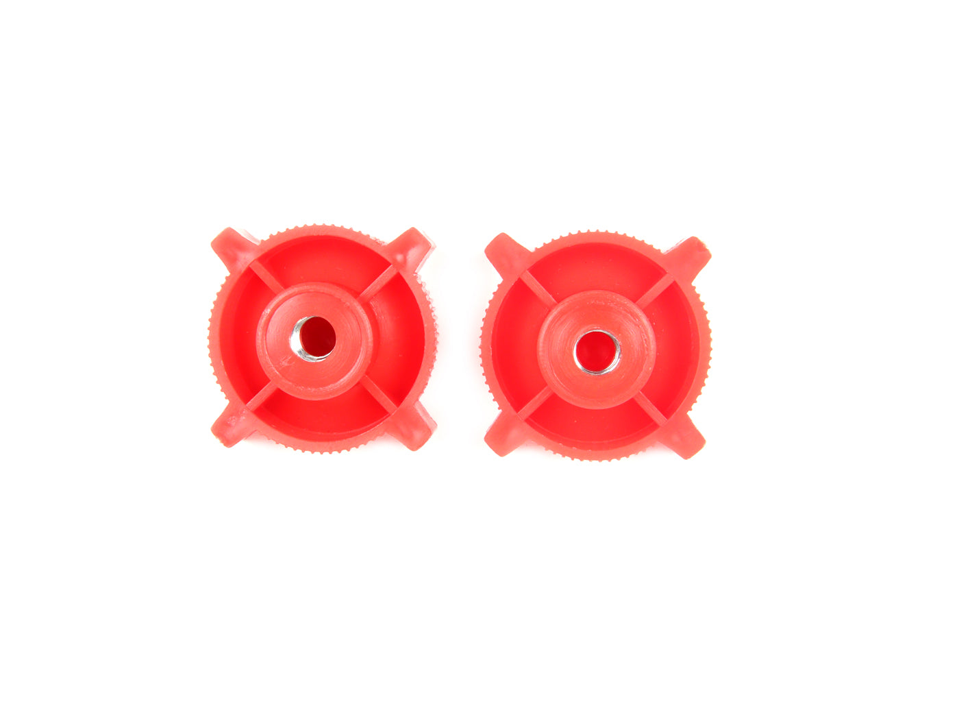 Vespa Cuppini Rear Crash Bar Replacement Plastic Screws - Red - M8