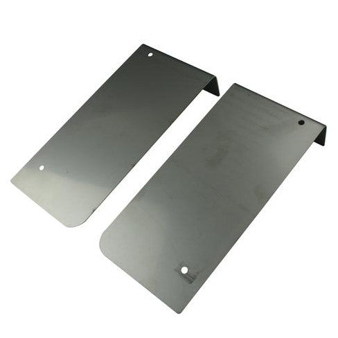 Lambretta Series 1 2 3 GP Li SX TV Cut Off Rear Runner Boards - Stainless Steel