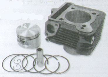 Cylinder Kit - 125cc - 4 Stroke - 57mm - 0060 - Piaggio Engine