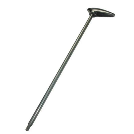 Lambretta Series 1 2 Li TV Petrol Tap Arm - Polished Alloy