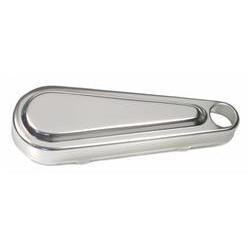 Vespa Rally 180 200 Fork Link Cover - Polished Alloy