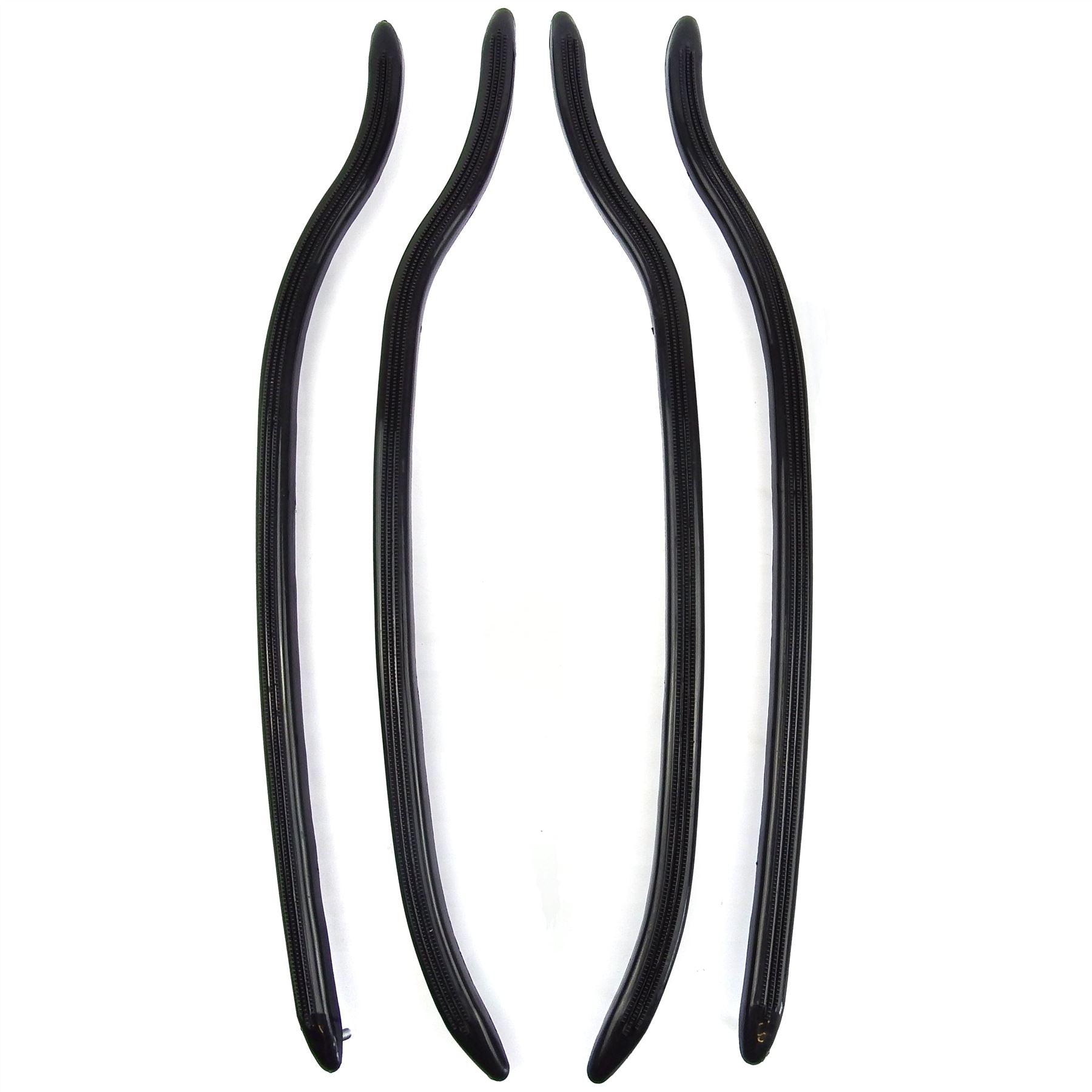 Lambretta Series 1 2 Li TV Rear Floor Runner Plastics - Black 'Unbreako'