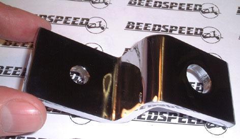 Lambretta - Chrome Rearset Footpeg Bracket