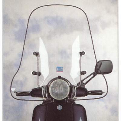 Vespa Windscreen Large 56cm Above Headlight PX