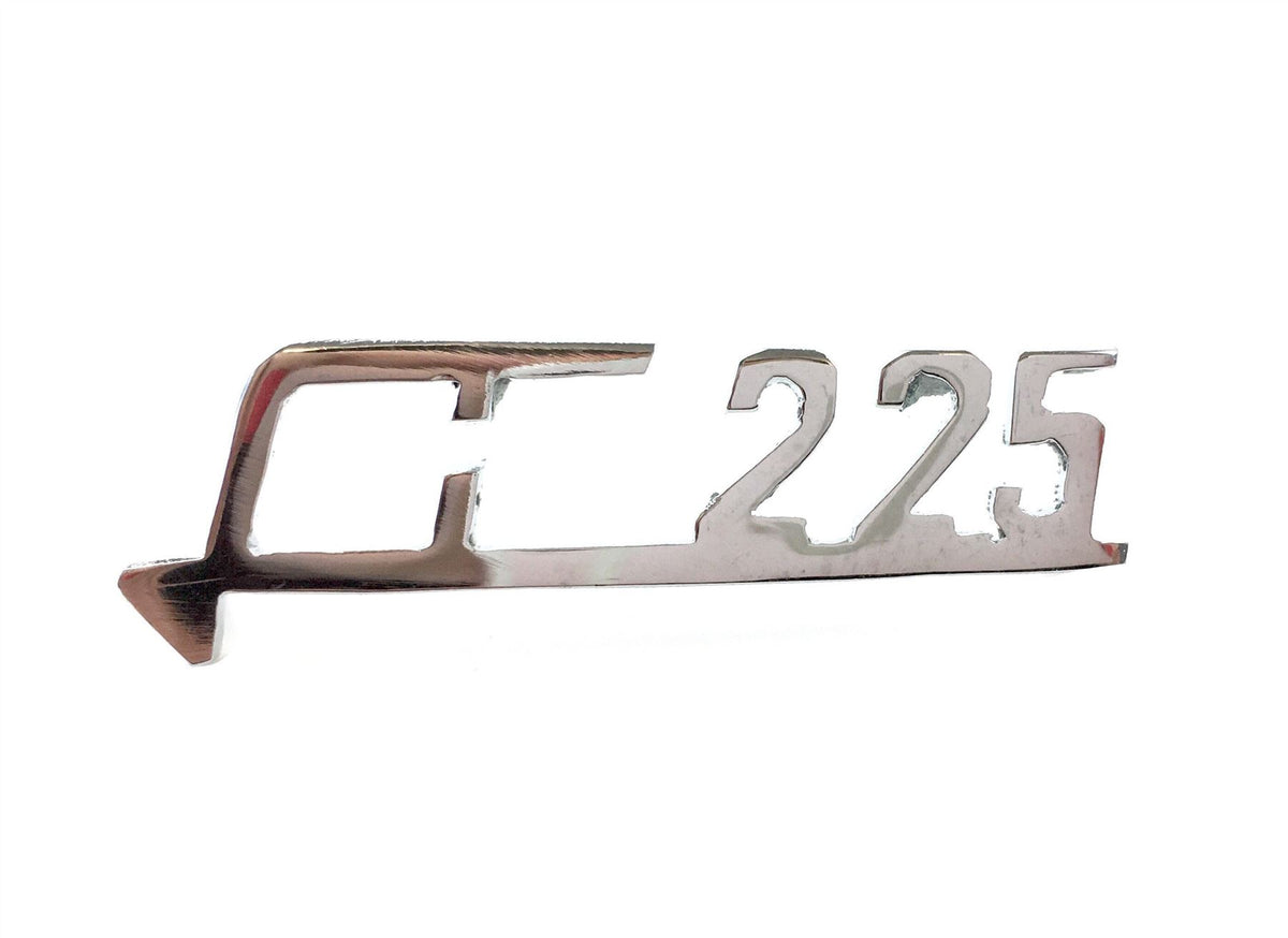 Lambretta Li 225 Legshield Badge - Chrome