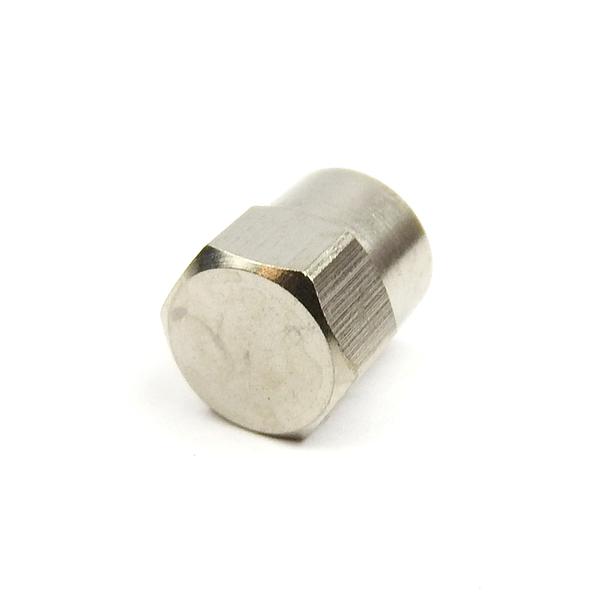 Metal Valve Cap Nickel Plated Pair