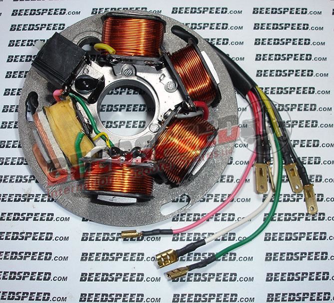 Vespa Stator Plate P Range Early European Electronic DC Type
