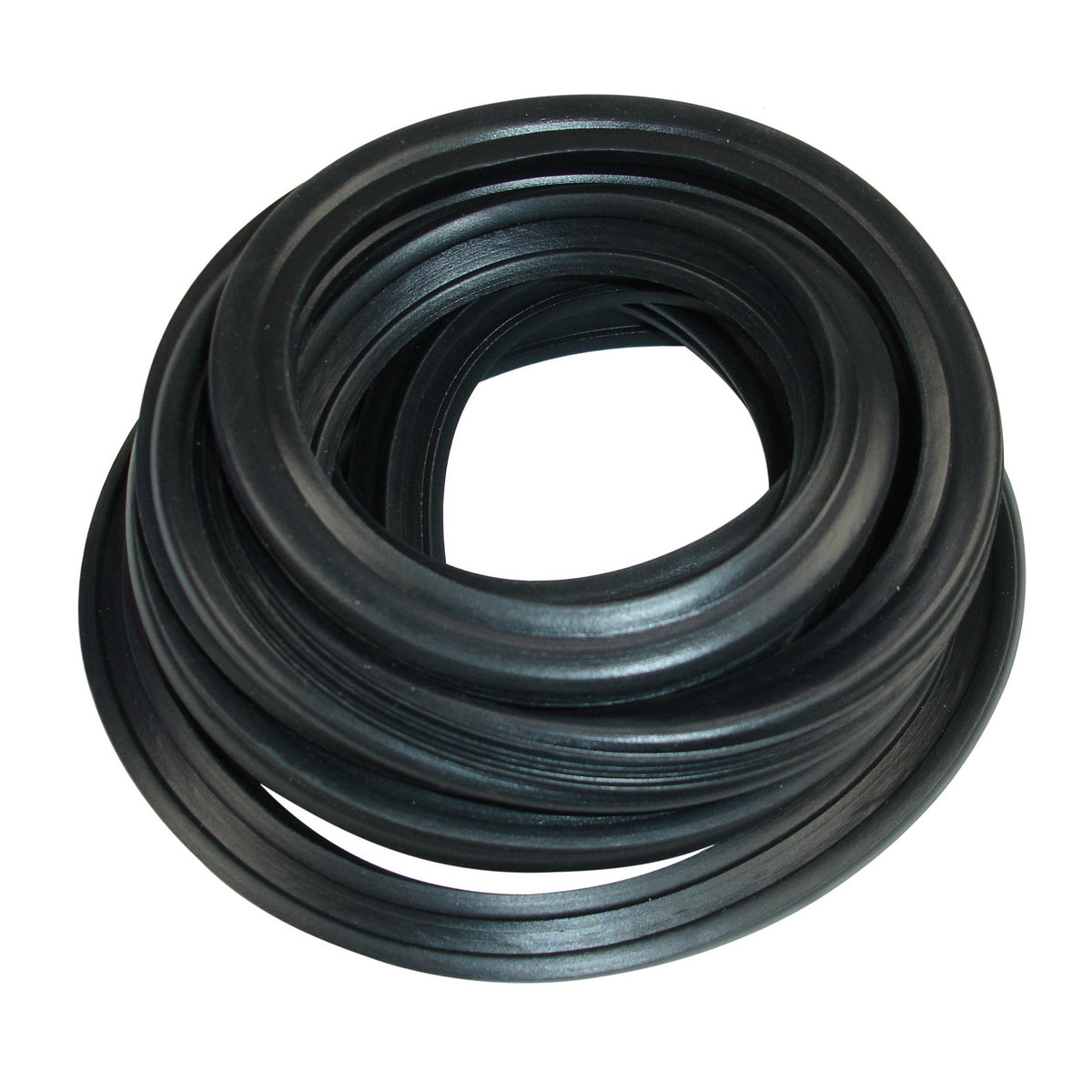 Lambretta Series 1 2 Li TV Floor Runner Rubber Inserts - Black