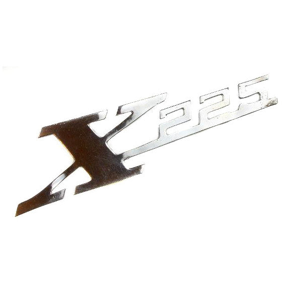 Lambretta SX X225 Legshield Badge - Chrome