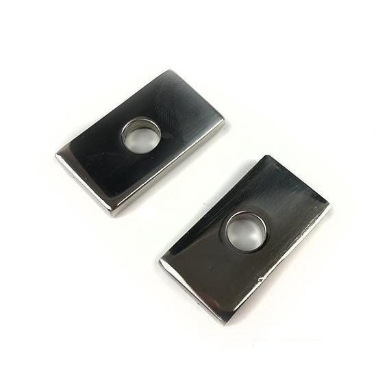 Lambretta - Centre Stand Bracket Strengthening Plates