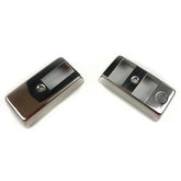 Vespa PX EFL Disc T5 PK Light And Indicator Switch Covers - Polished Stainless