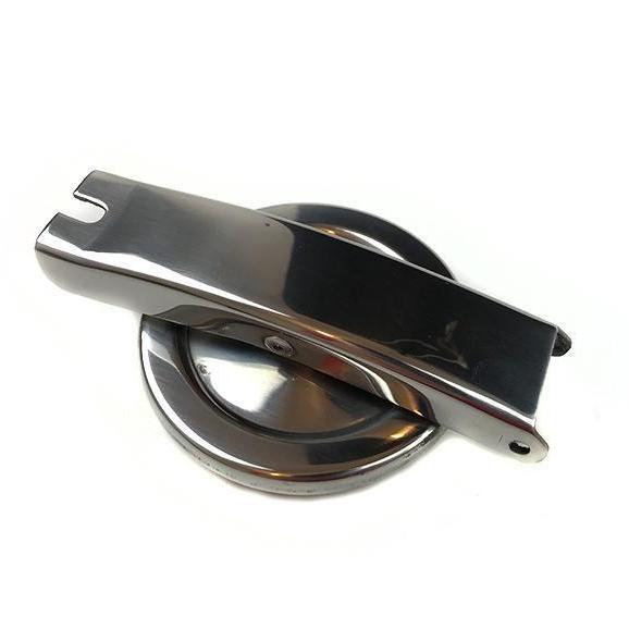 Vespa Rally 180 200 GS160 SS180 Petrol Tank Cap - Polished Stainless Steel