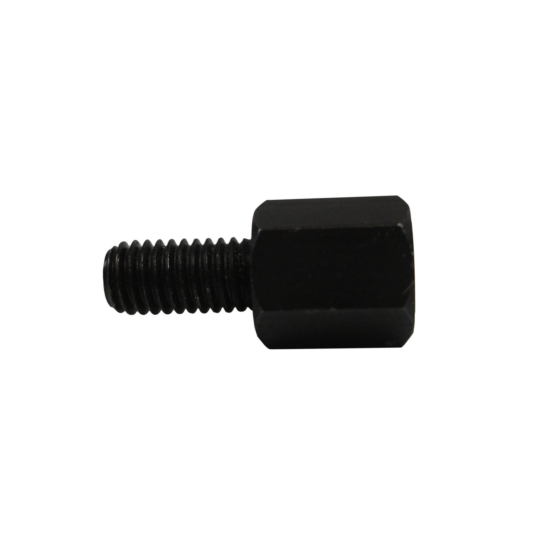 Mirror Adaptor 8mm L/H Thread Mirror To 10mm Fitment Black