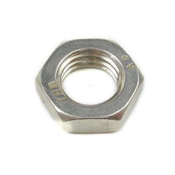 Fastener - Nut - Half Nut - M12 x 1.5mm Pitch - Unichrome