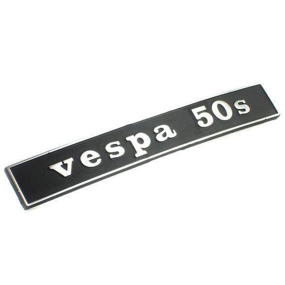 Vespa V50 S Rear Frame Badge