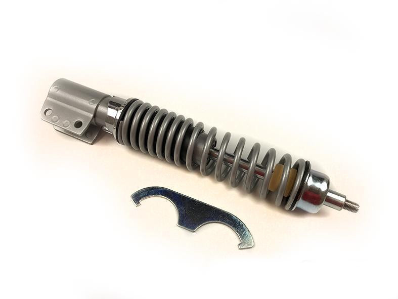 Vespa PX EFL Disc T5 Sports Adjustable Front Shock Absorber - Silver/Chrome
