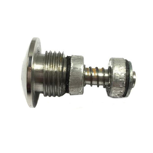 Lambretta Li GP SX TV Crankcase Magnetic Oil Drain Plug Polished Stainless Steel