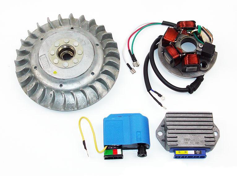 Vespa Electronic Kit Large Taper Crank V50, V90, V100, Prim, ETS, PKXL