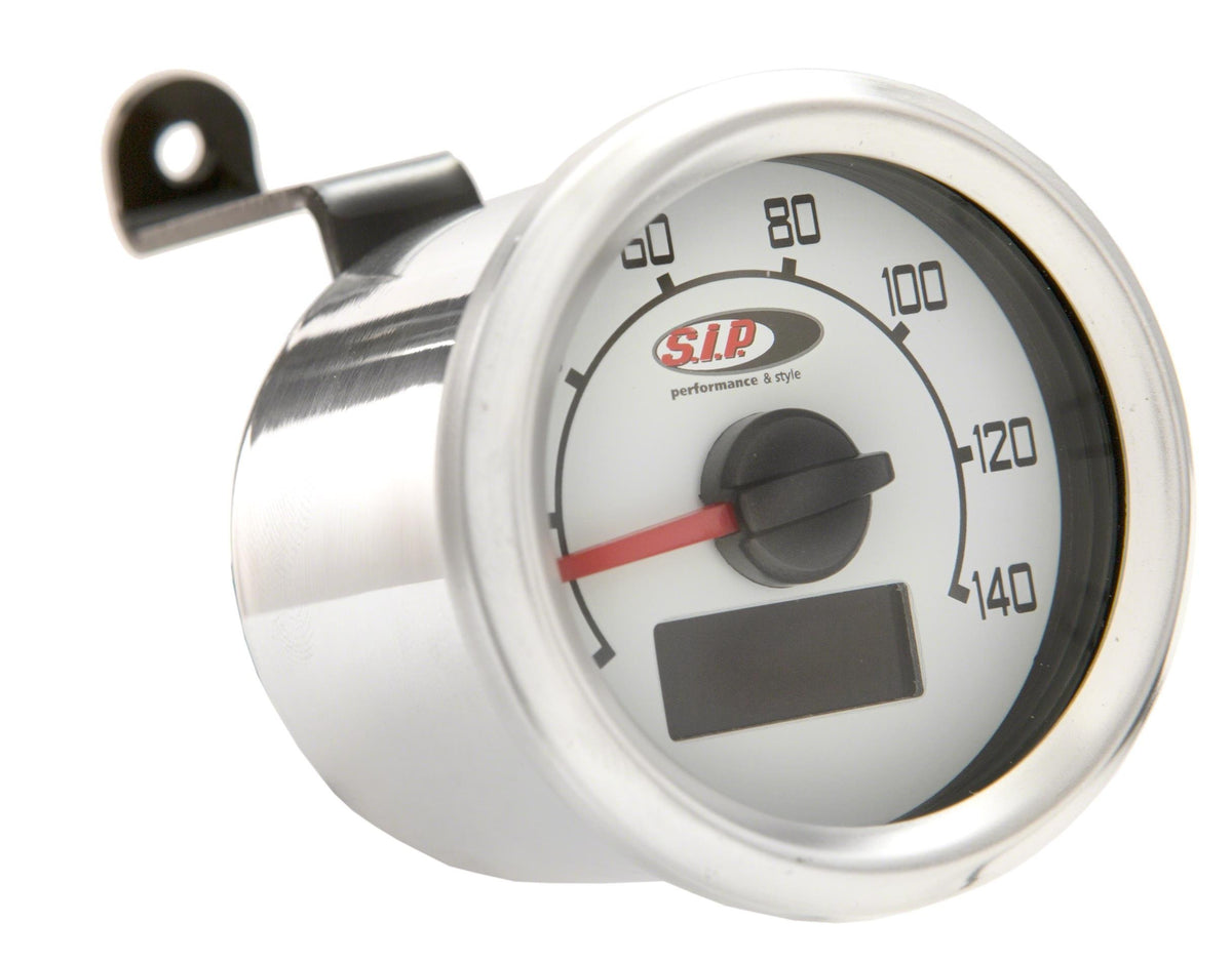 Vespa White Face Speedometer V50, V90, V100 SIP2, KOSO