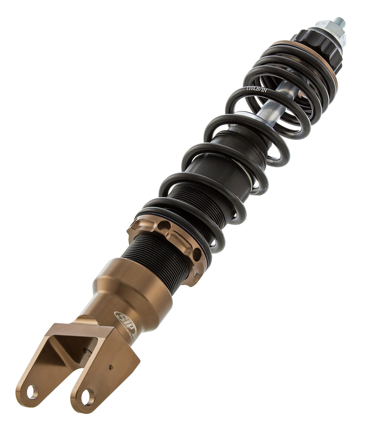 Rear Shock Absorber Black & Titanium Vespa SIP Performance 2.0 PX