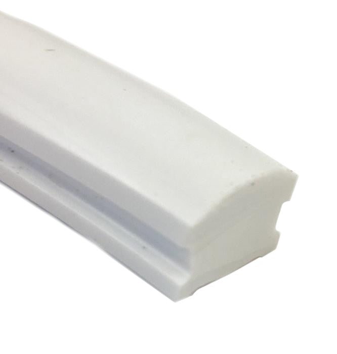 Vespa PX/PE/T5 White Floor Runner Rubbers