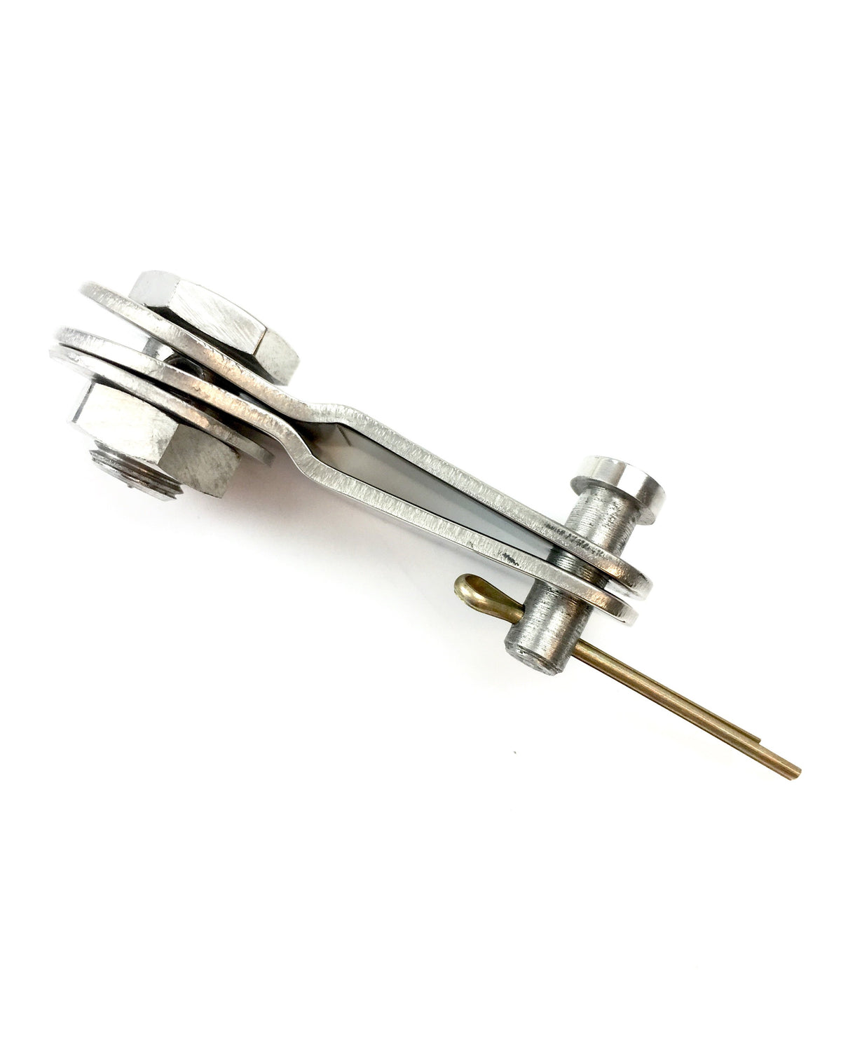 Lambretta Series 1-3 Li GP SX TV Rear Brake Pedal Cable Clamp - Polished Stainless Steel