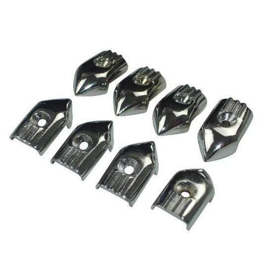 Lambretta Floor Runner Rubber End Caps Li, SX, Alloy