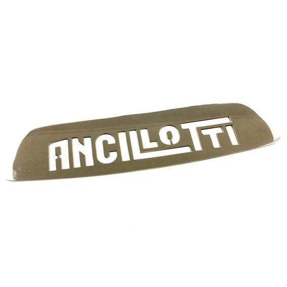 Lambretta Series 3 Rear Frame Badge Insert Ancillotti Laser Cut Stainless Steel