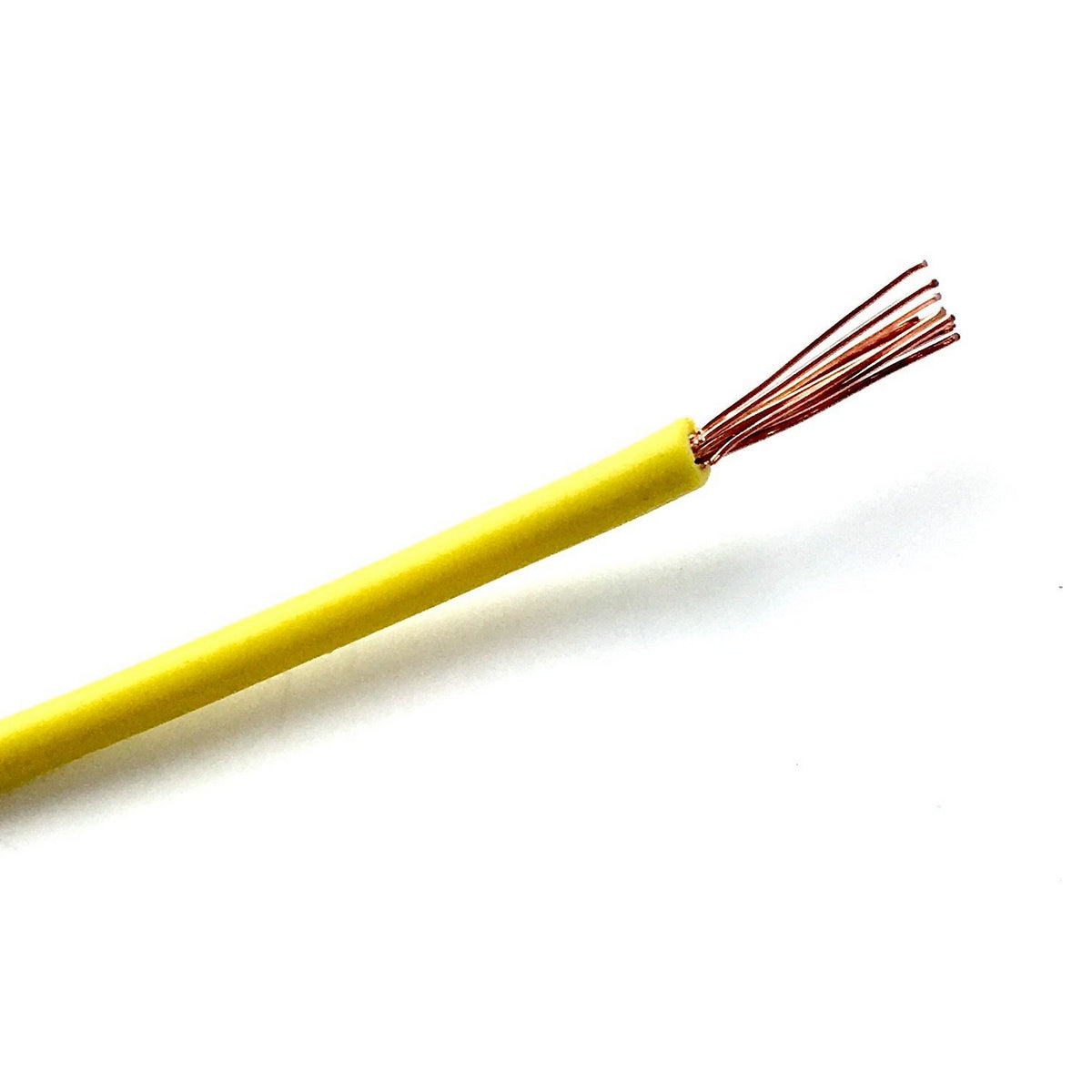 Automotive Wiring/Wire Cable Yellow Per Meter