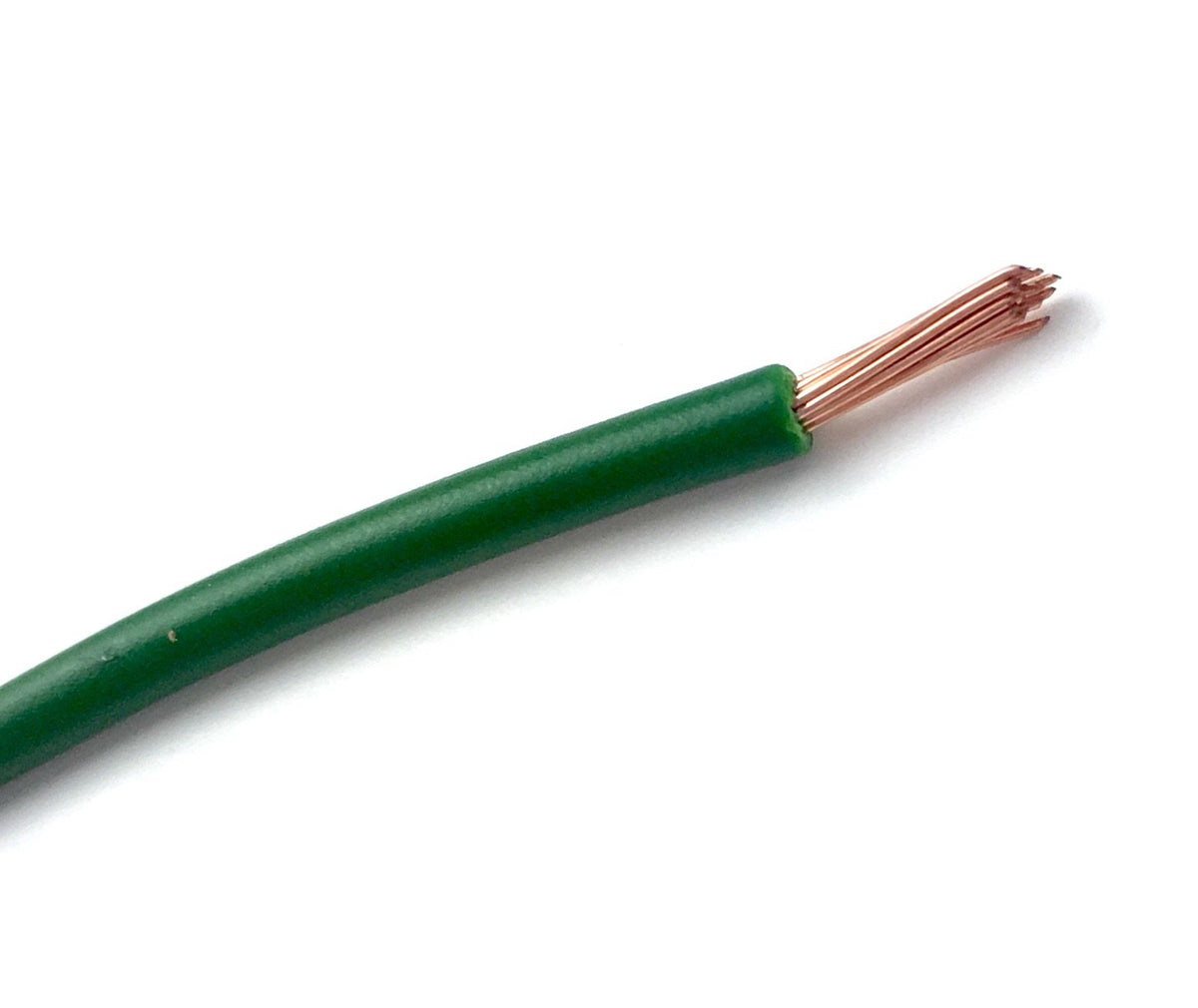 Automotive Wiring/Wire Cable Green Per Meter