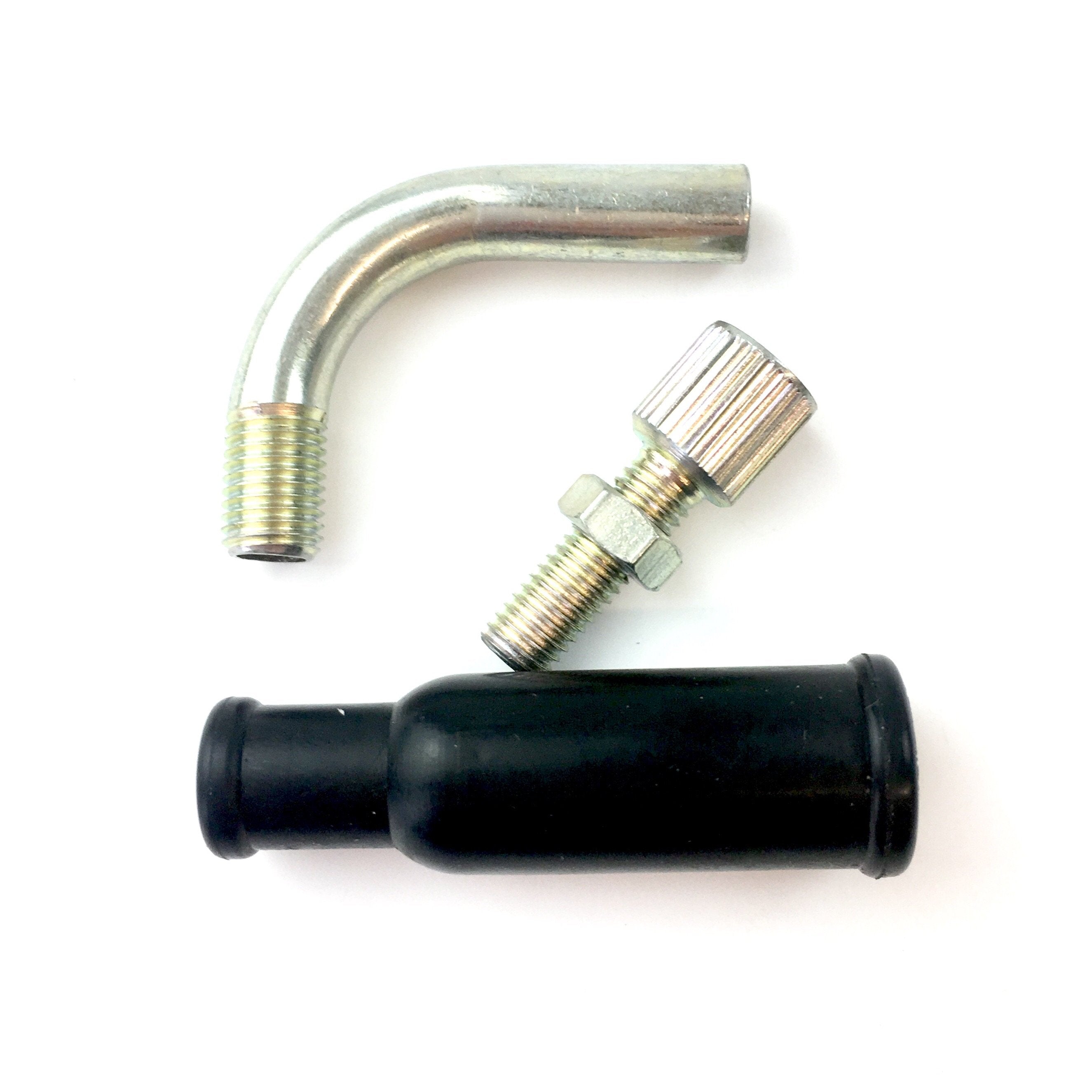3-Pack Carburetor Screw Guide & Elbow Tube Set For Dellorto PHBG & ZSK Carbs - View #2
