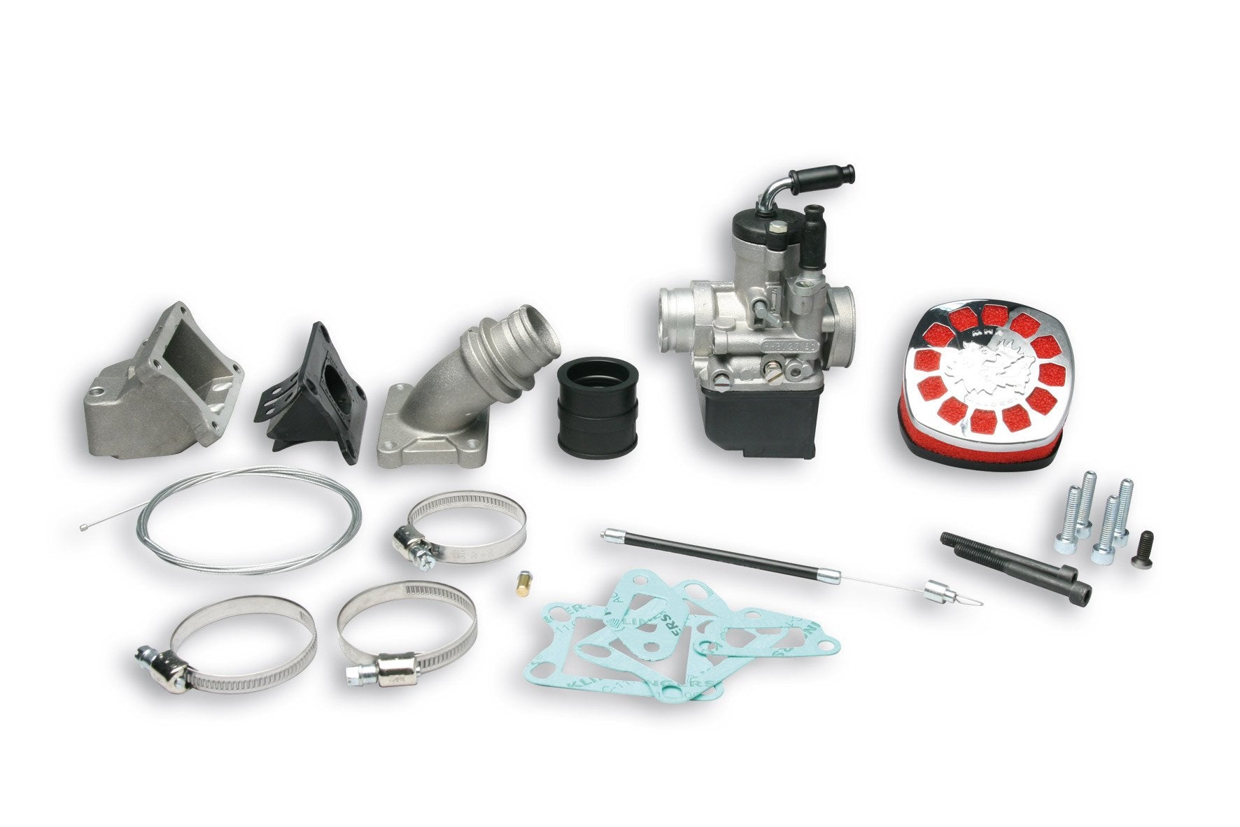 Vespa Malossi Carburettor and Reed Valve Kit PK XL