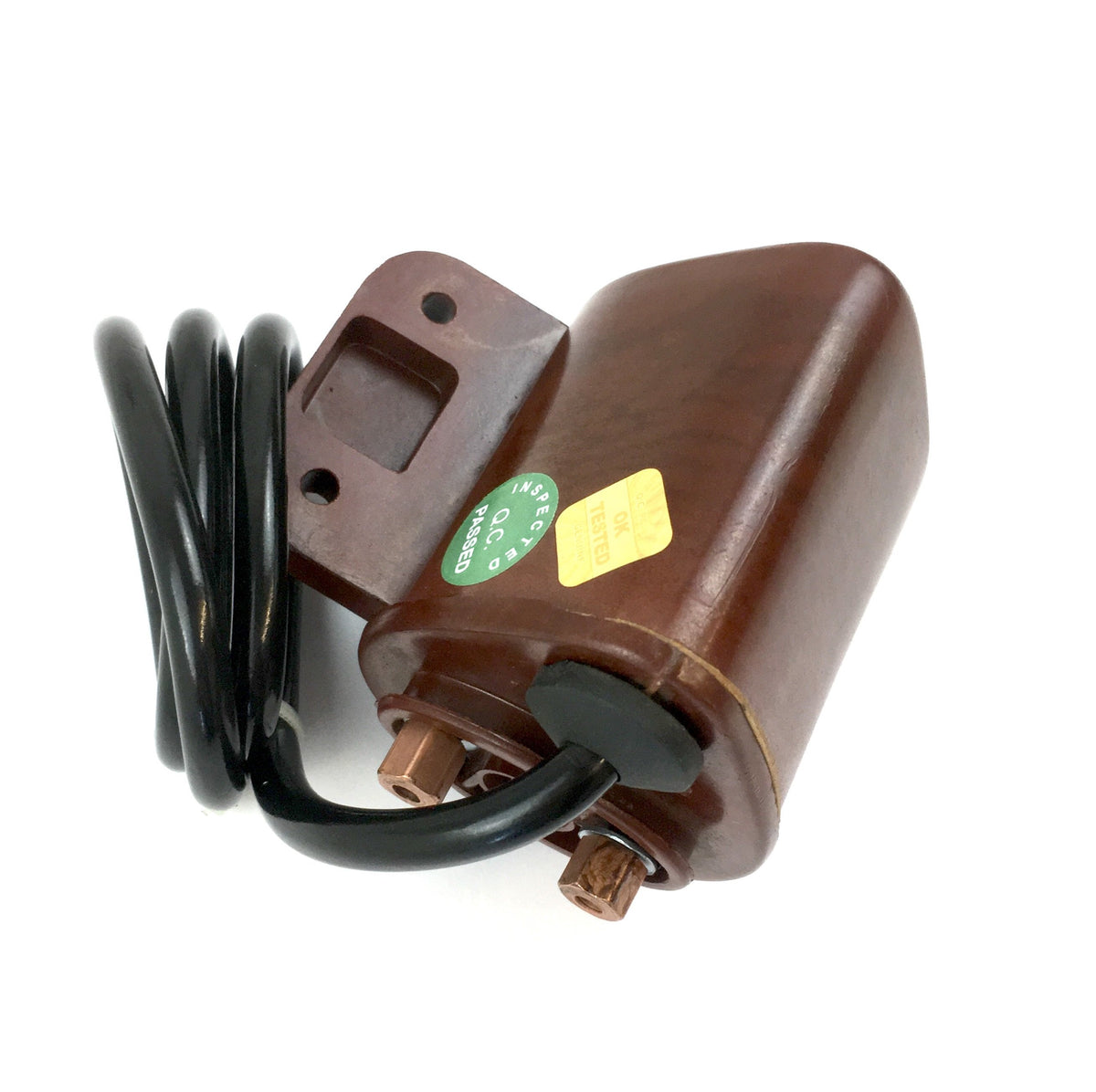 Vespa Ignition Coil2 Stud Fitment With Bracket Bakelite Old Vespa