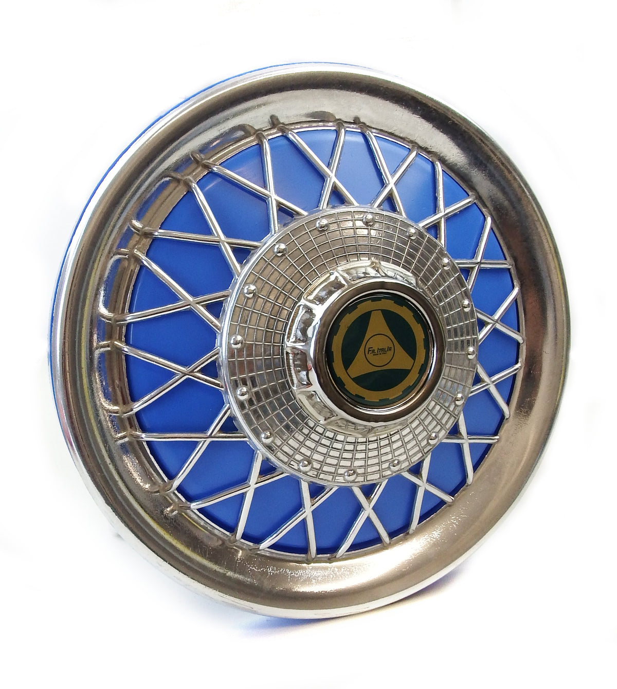 Vespa PX PE T5 V50 Prim PK 10" Wheel Disc Spoked - Blue