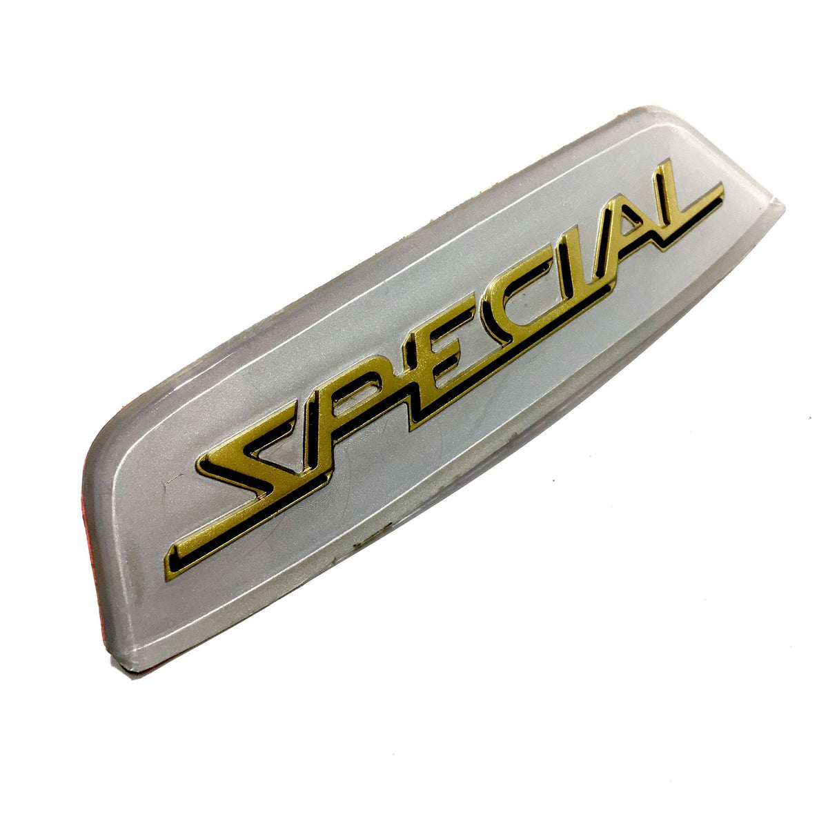 Lambretta Series 3 Li Gold Special Rear Frame Badge Insert - 3D Gold