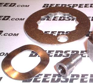 Lambretta - Rear Hub Lock Washer Kit Stainless Steel