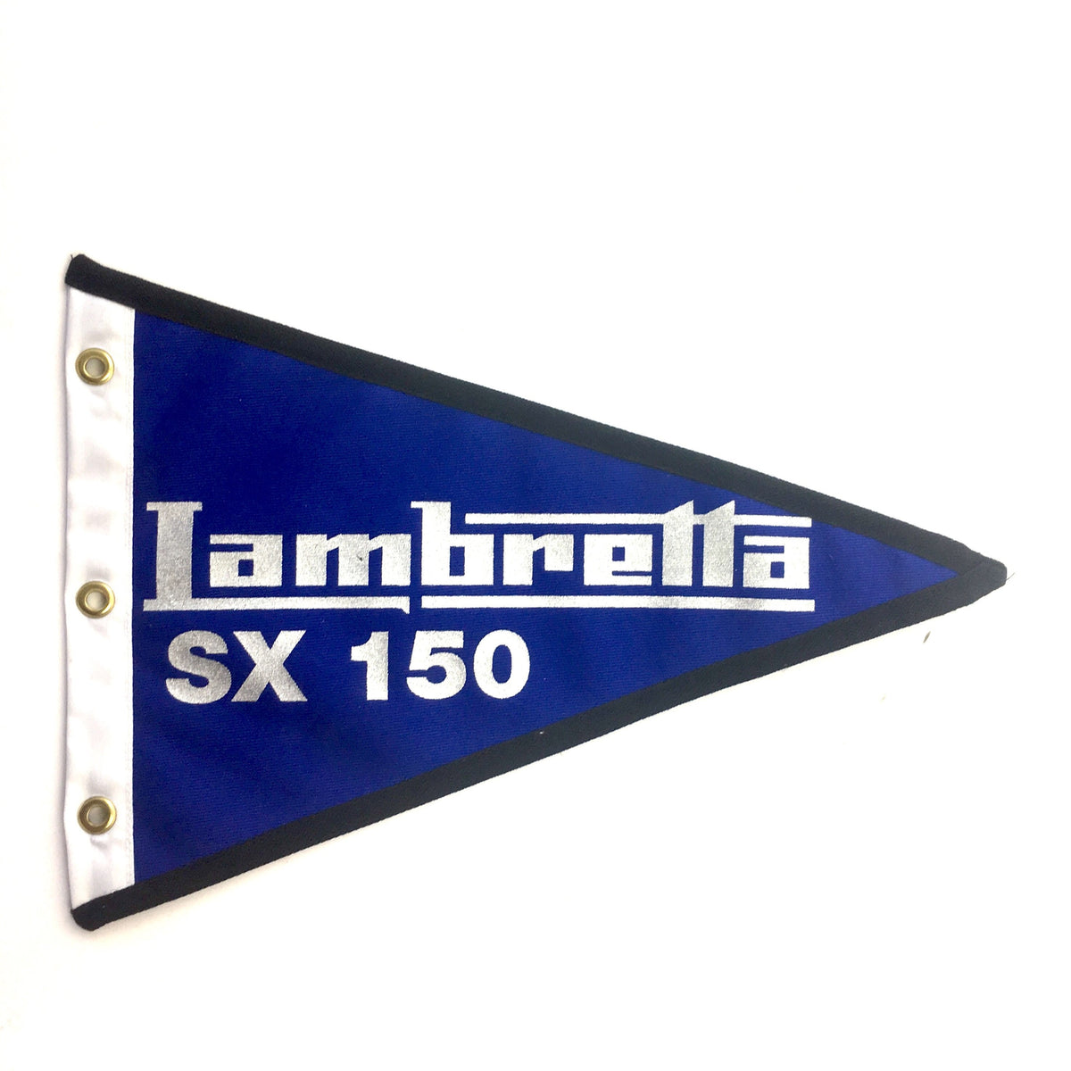 Lambretta SX150 Flag Blue & Silver - 29cm x 18cm