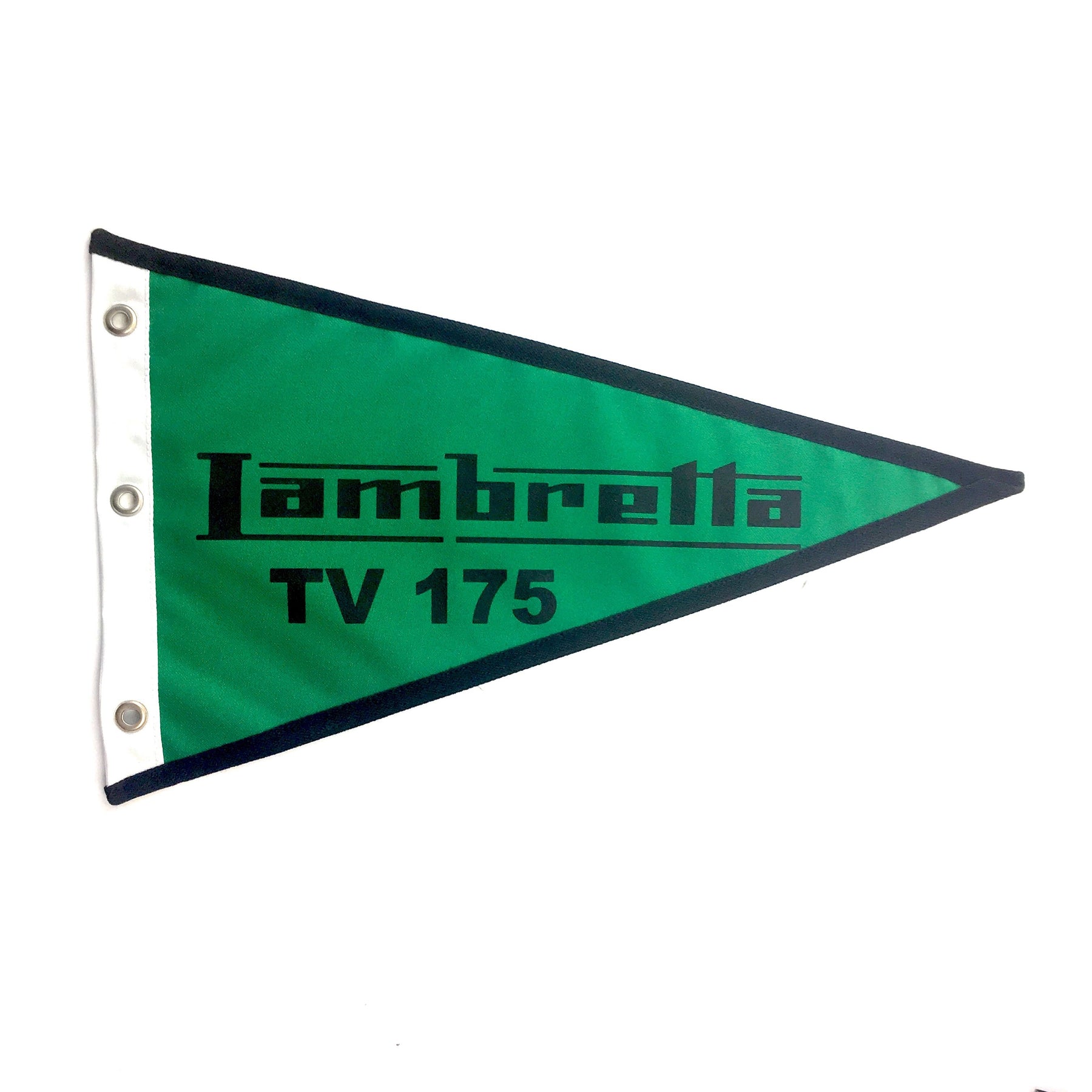 Flag Lambretta TV175 29cm x 18cm Green
