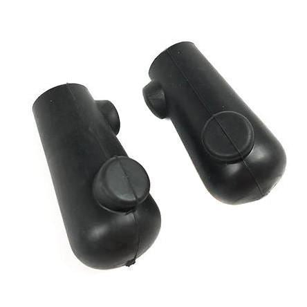 Vespa V50 V90 Prim Rally Super Sprint Centre Stand Feet Rubbers (20mm) Black