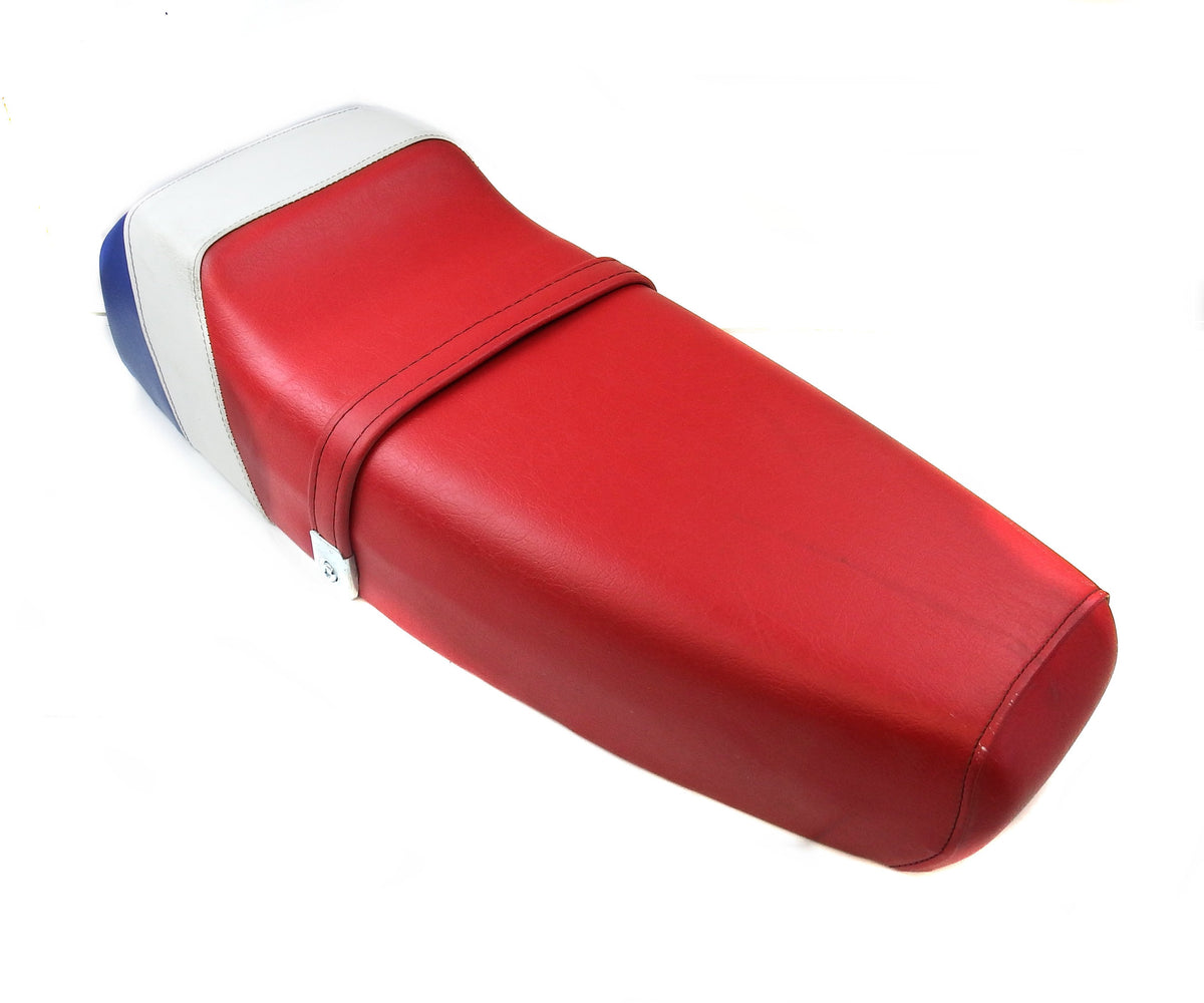 Vespa Corsa Seat in Red, White, & Blue