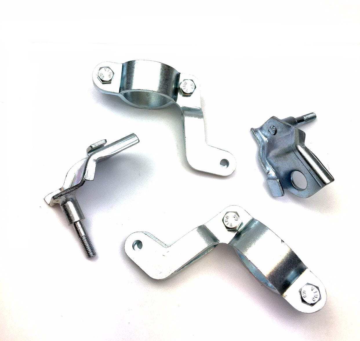 Lambretta Series 2 3 Li GP SX TV Front Dampers Clamp On Mounting Kit Upper & Lower - Casa Lambretta