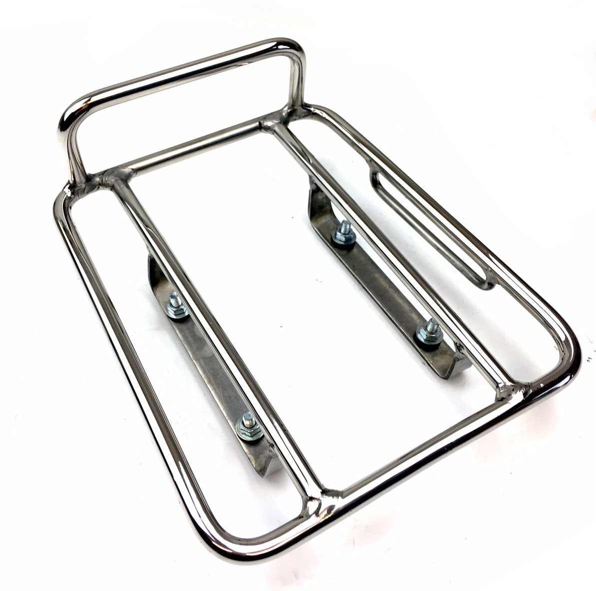 Lambretta Series 3 Li GP SX TV Rear Sprint Rack 2 Bar Fitment - Stainless Steel